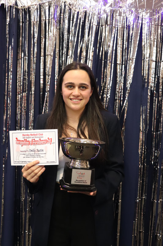 Recipient of Excellence Cup – Emily Austin